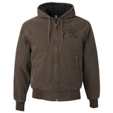 Sun Star Bolt Embroidered Boulder Cloth™ Hooded Jacket - Small - Outerwear