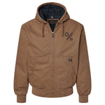 Sun Star Bolt Embroidered Boulder Cloth™ Hooded Jacket - Small - Outerwear