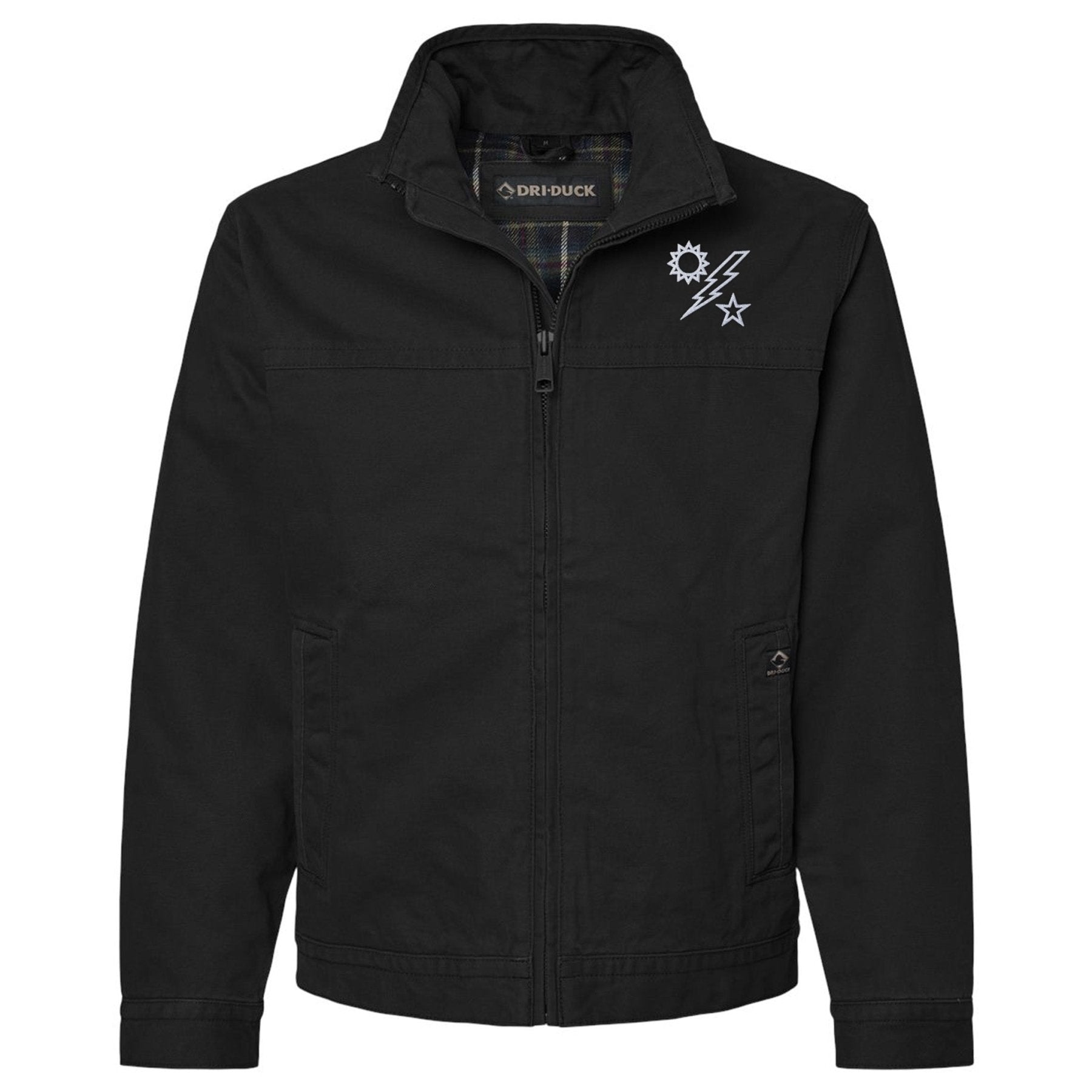 Sun Star Bolt Embroidered Boulder Cloth™ Maverick Jacket - Small - Outerwear