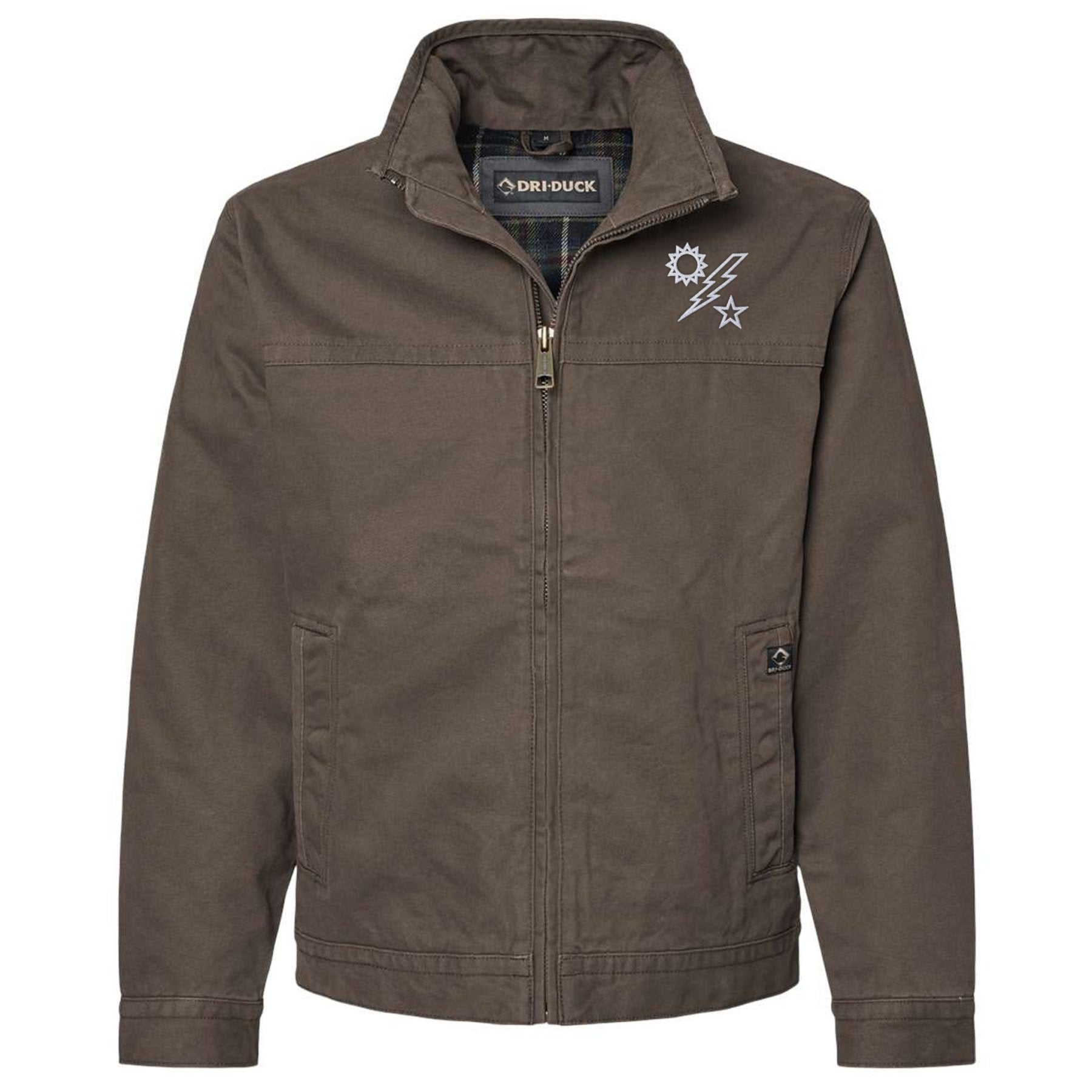 Sun Star Bolt Embroidered Boulder Cloth™ Maverick Jacket - Small - Outerwear