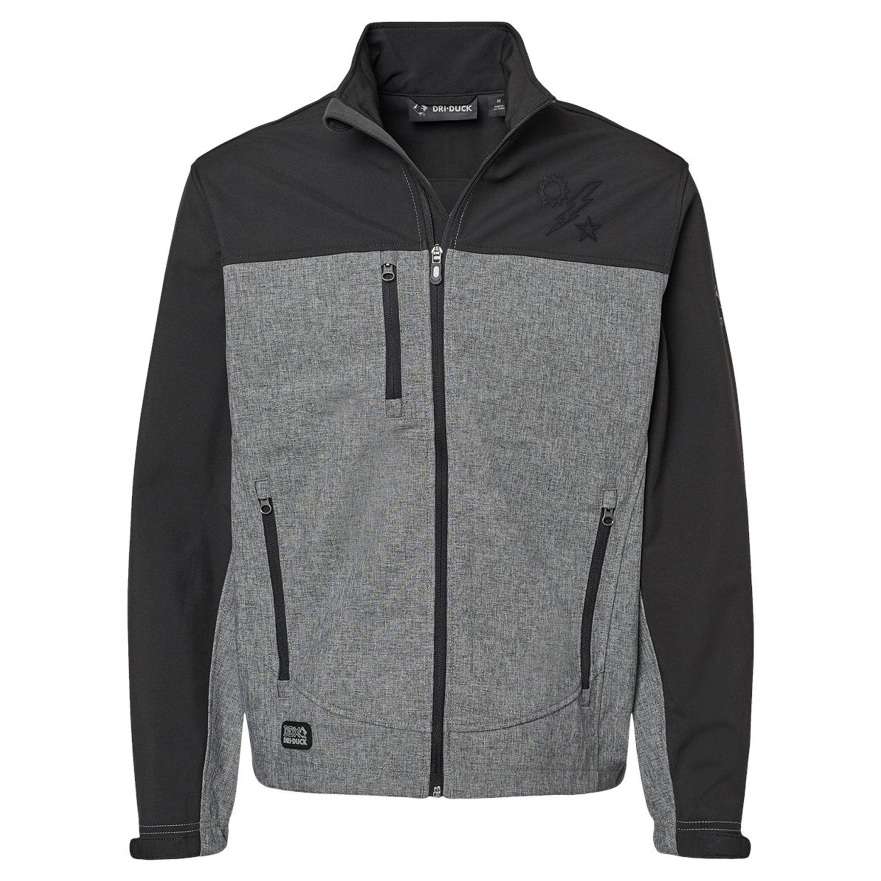 Sun Star Bolt Embroidered Motion Soft Shell Jacket - Small - Outerwear