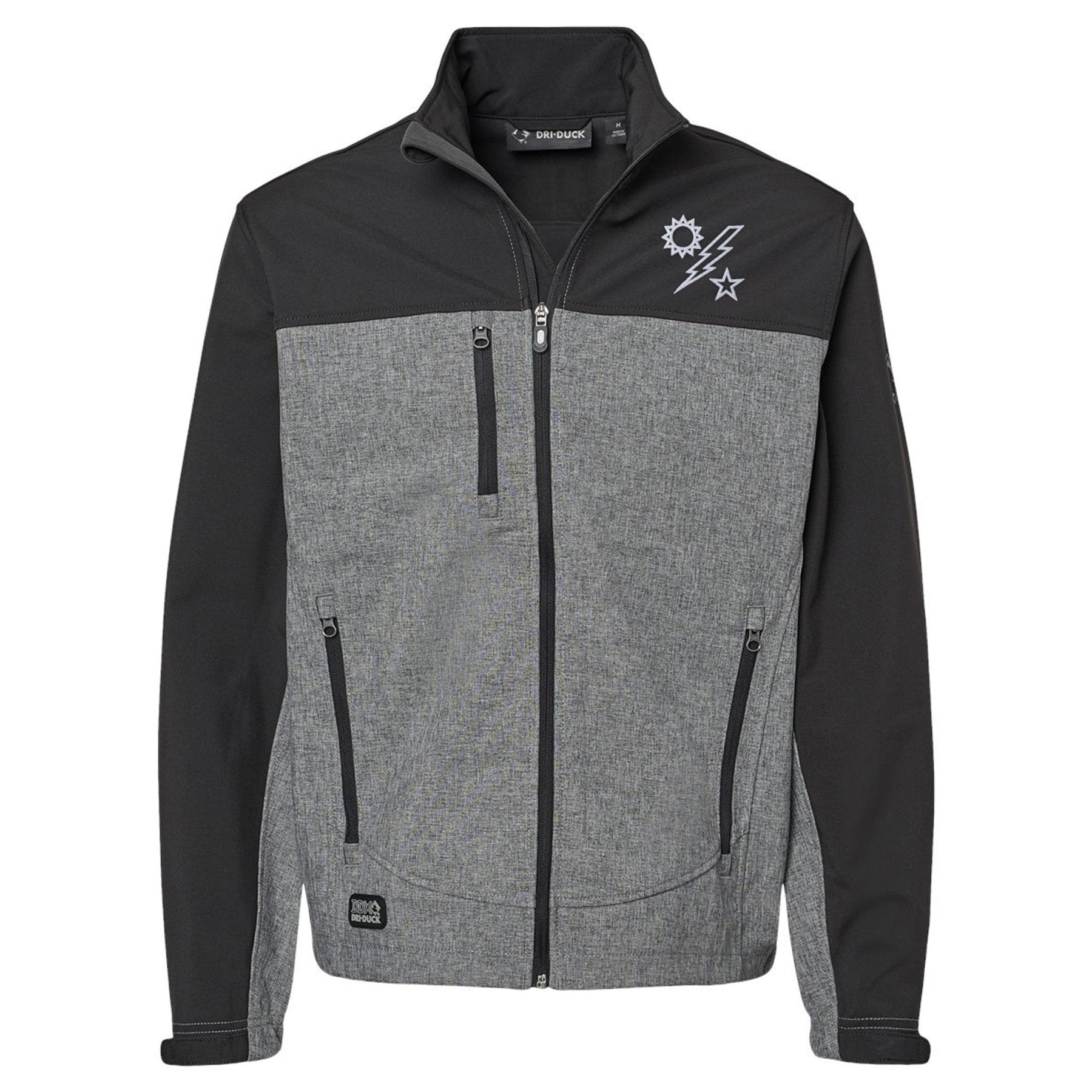 Sun Star Bolt Embroidered Motion Soft Shell Jacket - Small - Outerwear