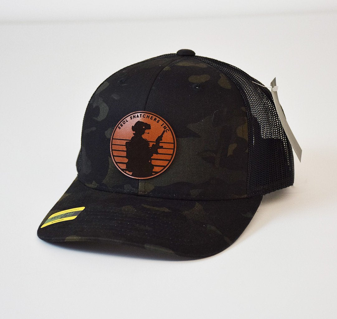 Sunrise Operator Snap - Back - Black Multicam - Headwear