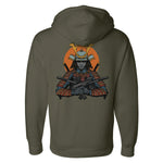 Suppressed Samurai Hoodie - Small - Hoodie