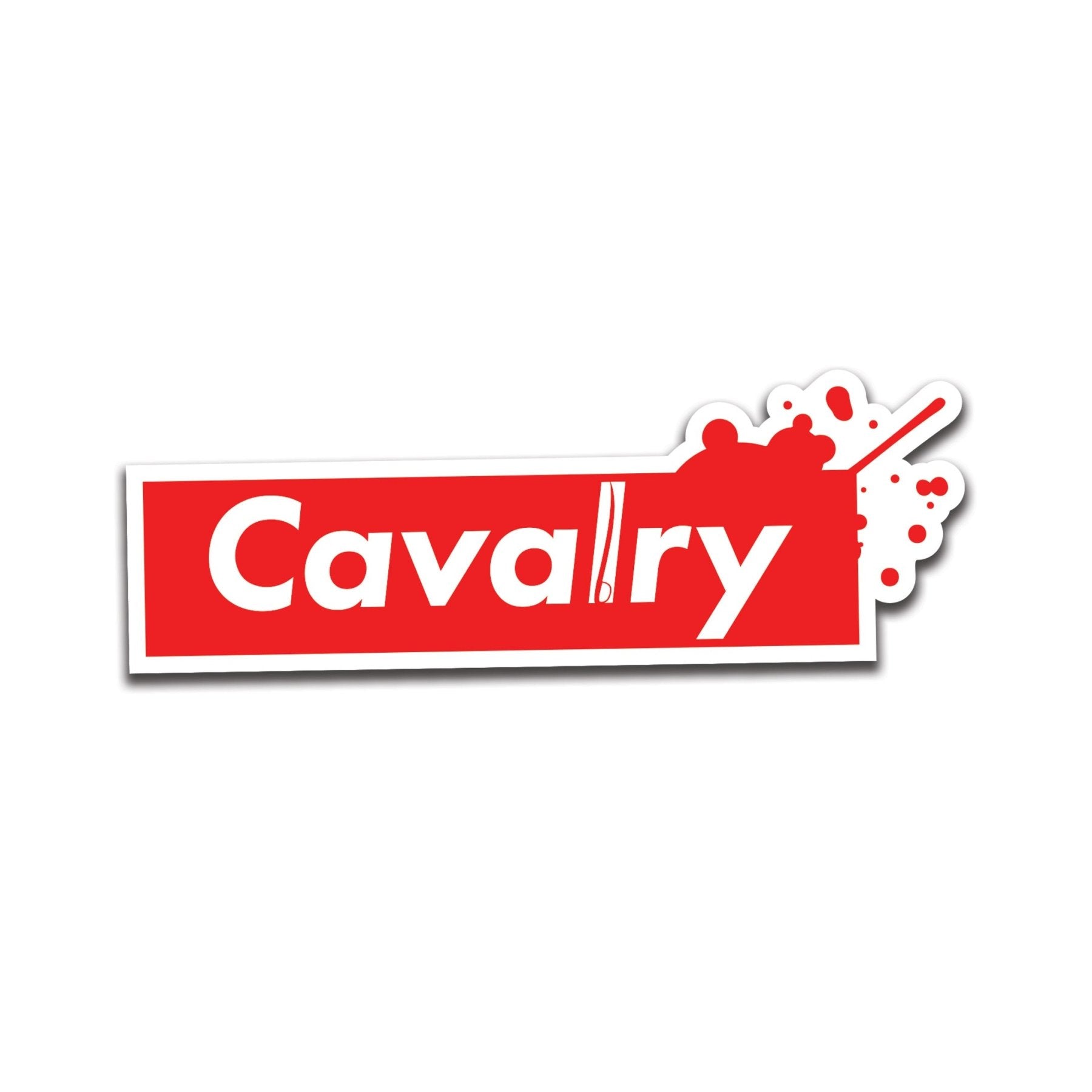 Supreme Cavalry Sticker - 4" - Sticker