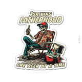 Surviving Fatherhood Sticker - 3.75" - Sticker