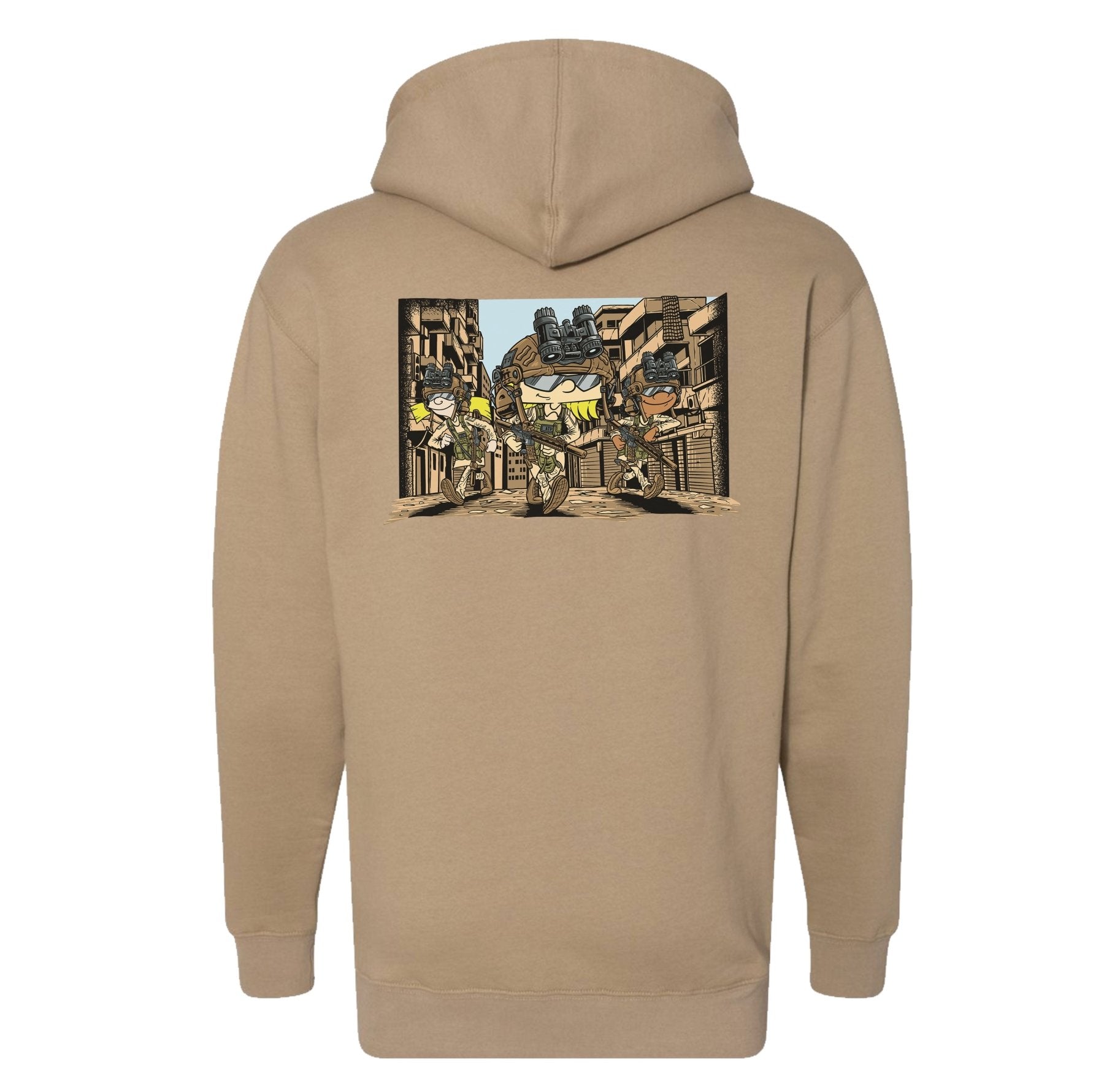 T3xATP Collab Day Patrol Hoodie - Small - Hoodie