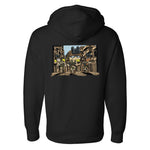 T3xATP Collab Day Patrol Hoodie - Small - Hoodie