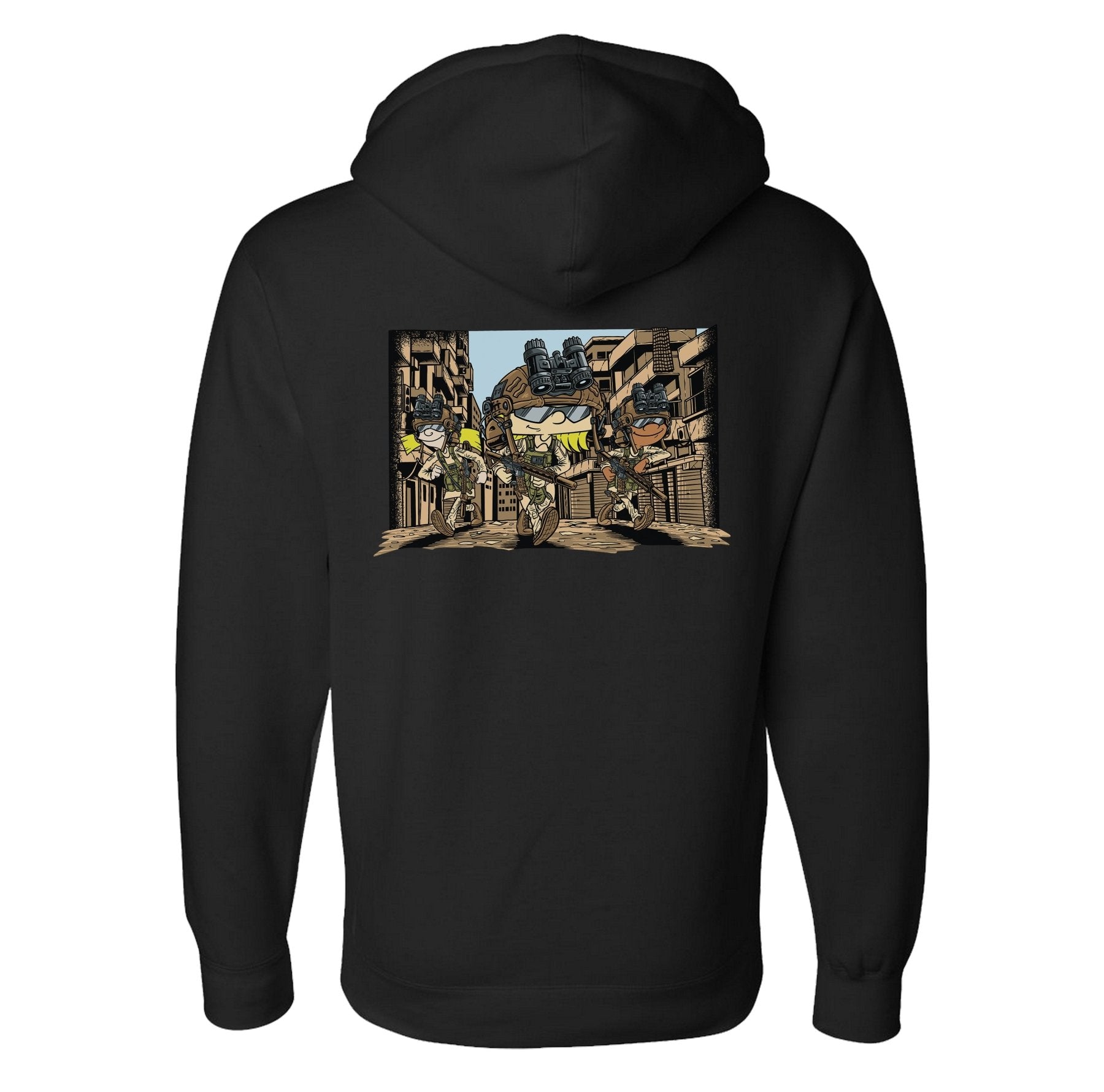 T3xATP Collab Day Patrol Hoodie - Small - Hoodie