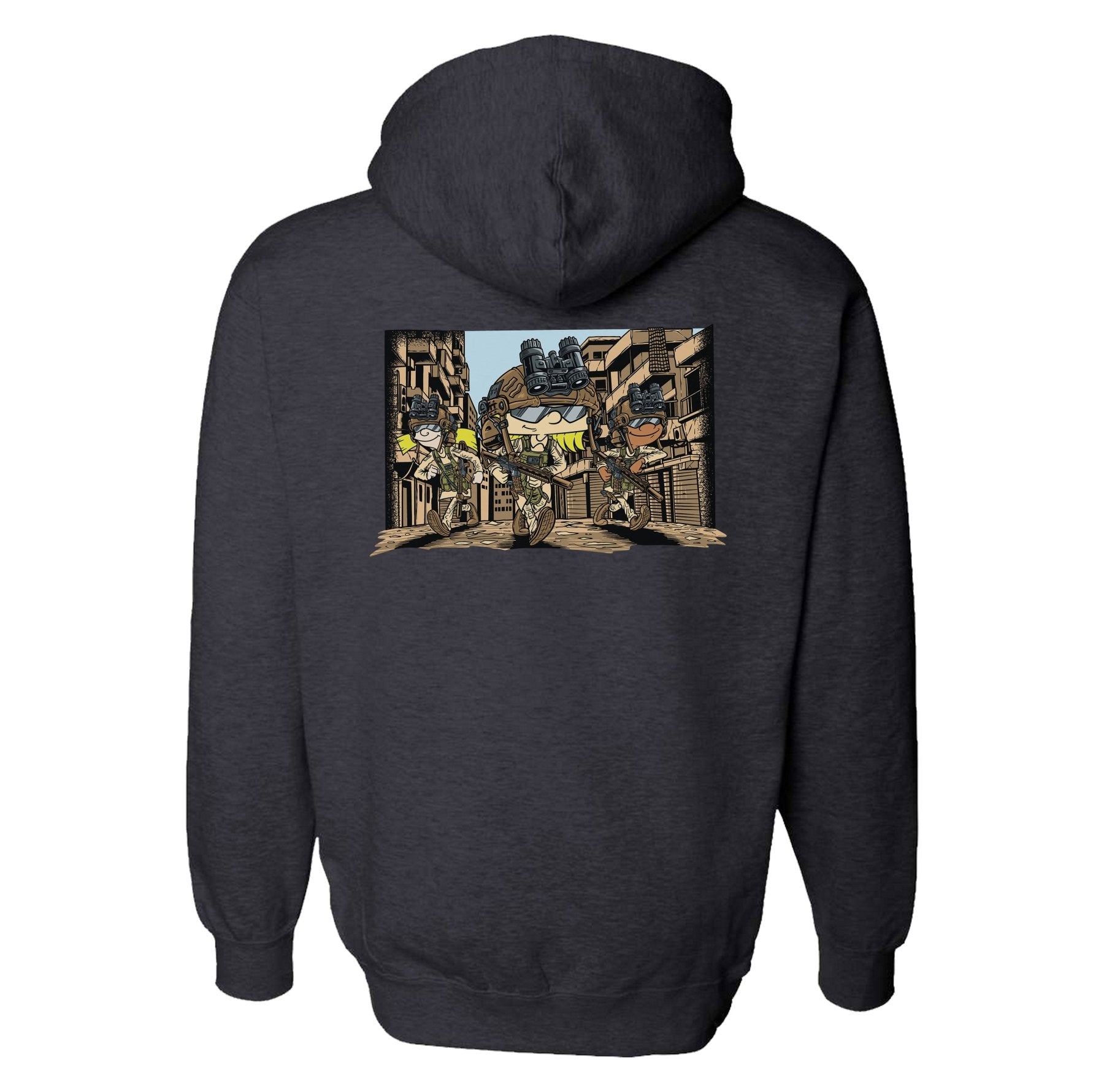 T3xATP Collab Day Patrol Hoodie - Small - Hoodie
