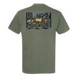 T3xATP Collab Night Patrol Heavyweight Tee - Small - Shirt