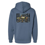 T3xATP Collab Night Patrol Hoodie - Small - Hoodie