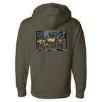 T3xATP Collab Night Patrol Hoodie - Small - Hoodie