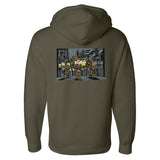 T3xATP Collab Night Patrol Hoodie - Small - Hoodie