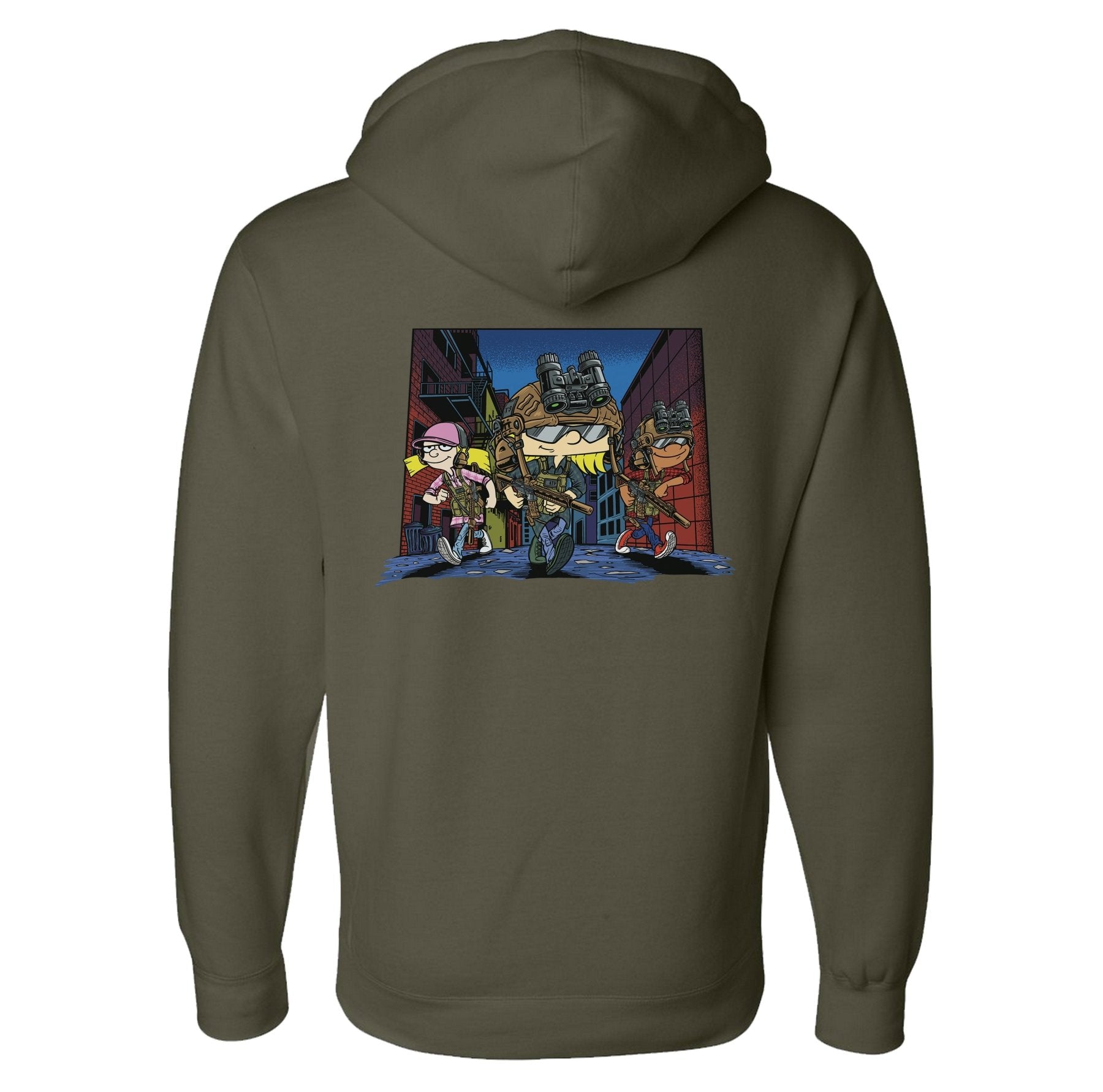 T3xATP Collab Urban Patrol Hoodie - Small - Hoodie