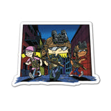 T3xATP Collab Urban Patrol Sticker - 4" - Sticker