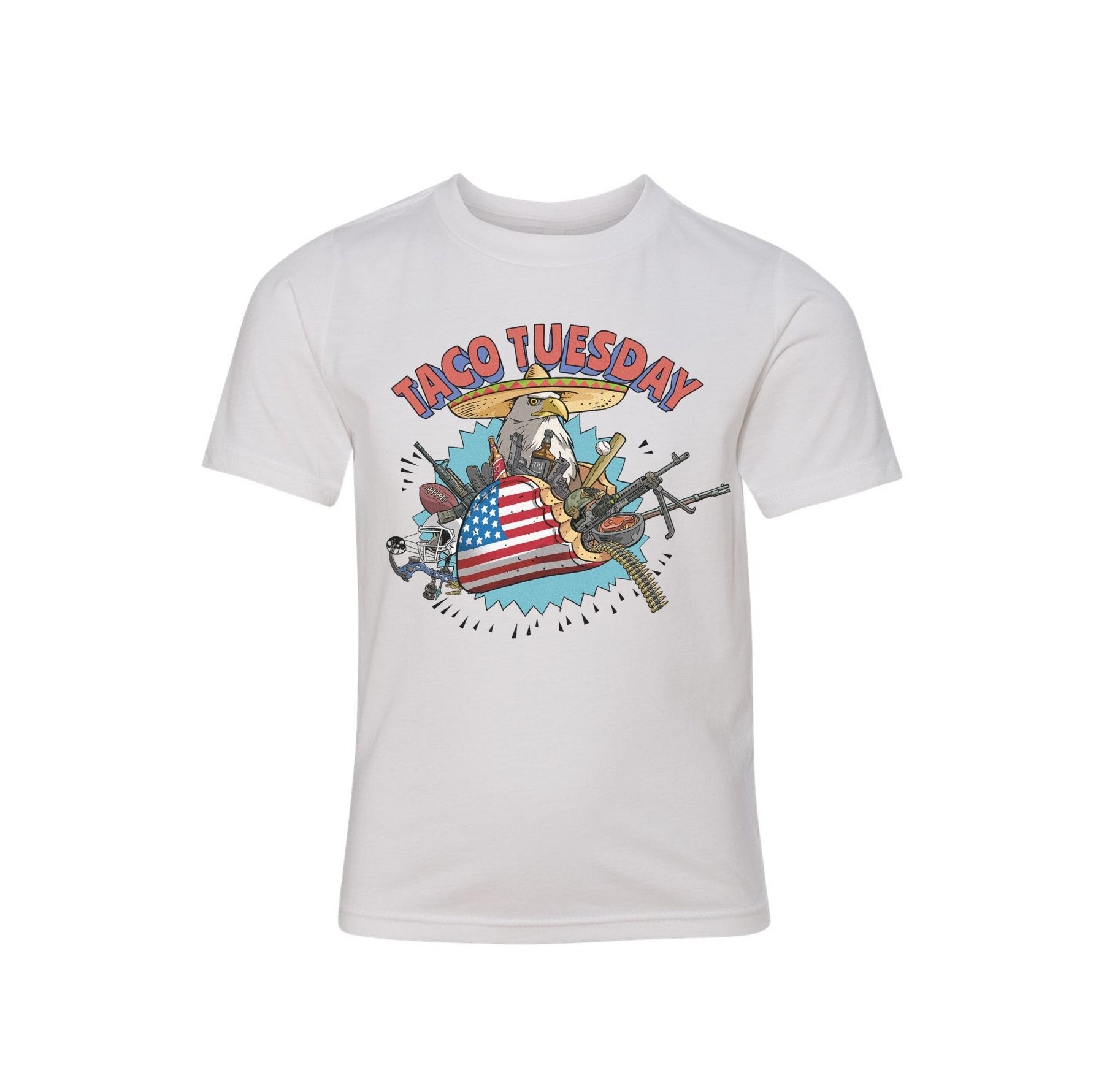 Taco Tuesday Kids Tee - XS - Youth Shirt