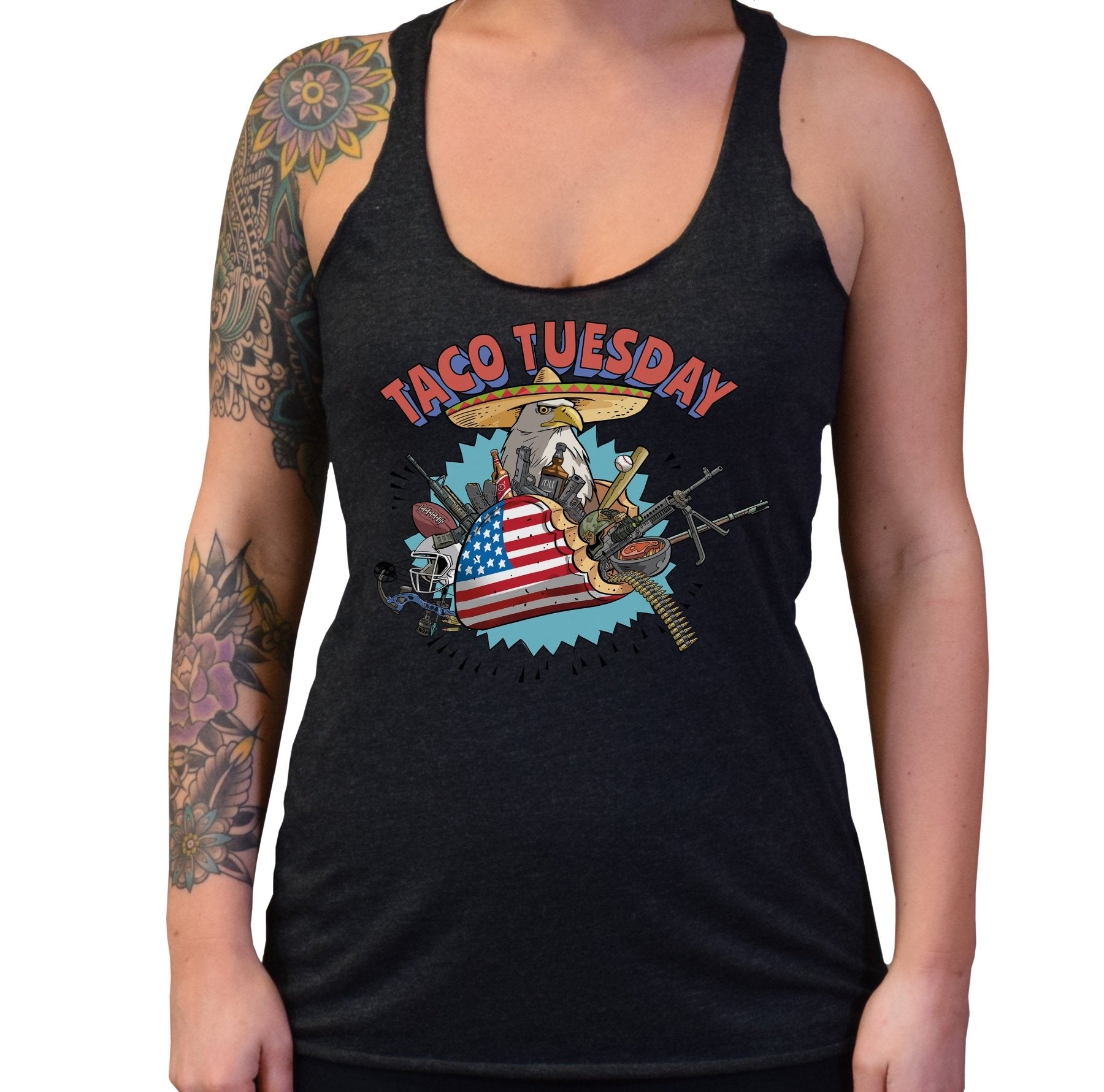 Taco Tuesday Tri - Blend - Small - Tank