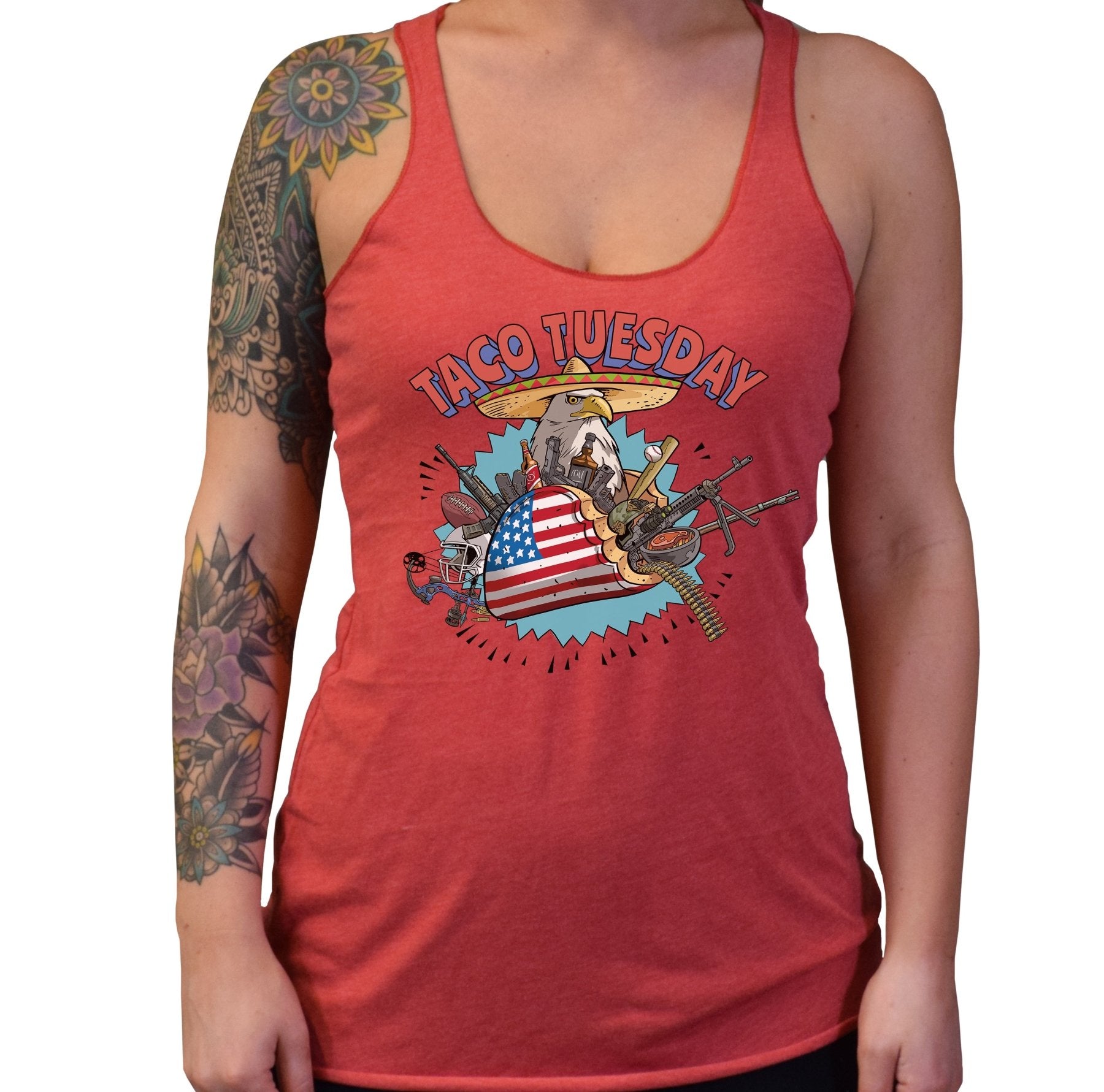 Taco Tuesday Tri - Blend - Small - Tank