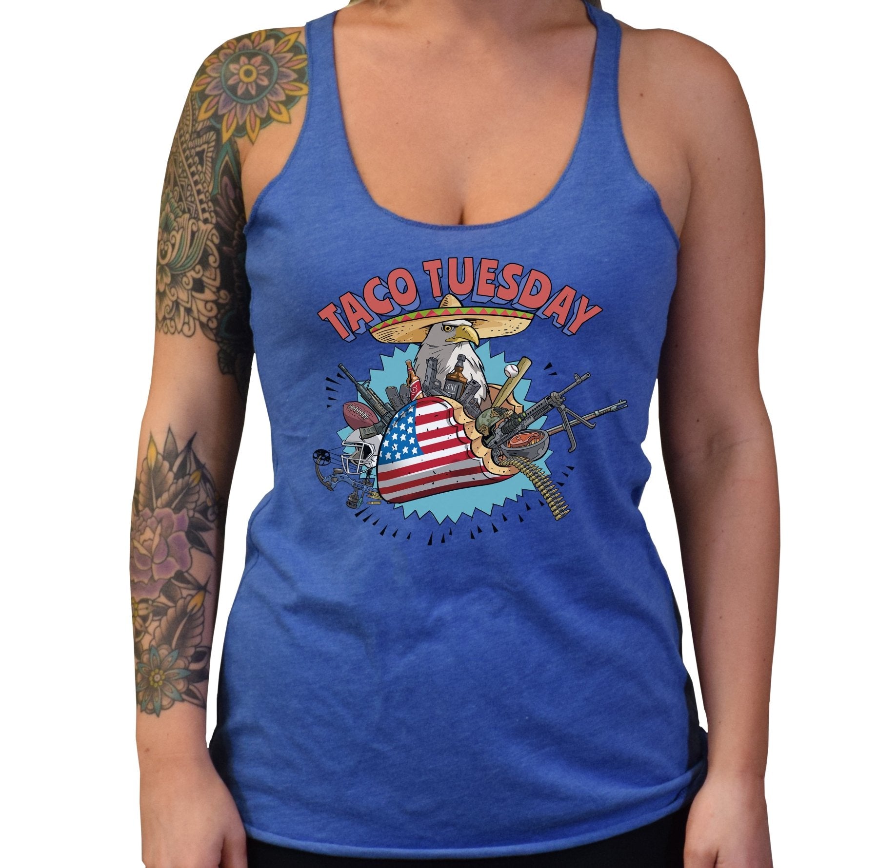 Taco Tuesday Tri - Blend - Small - Tank