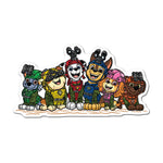 Tacti - Patrol Sticker - 4" - Sticker