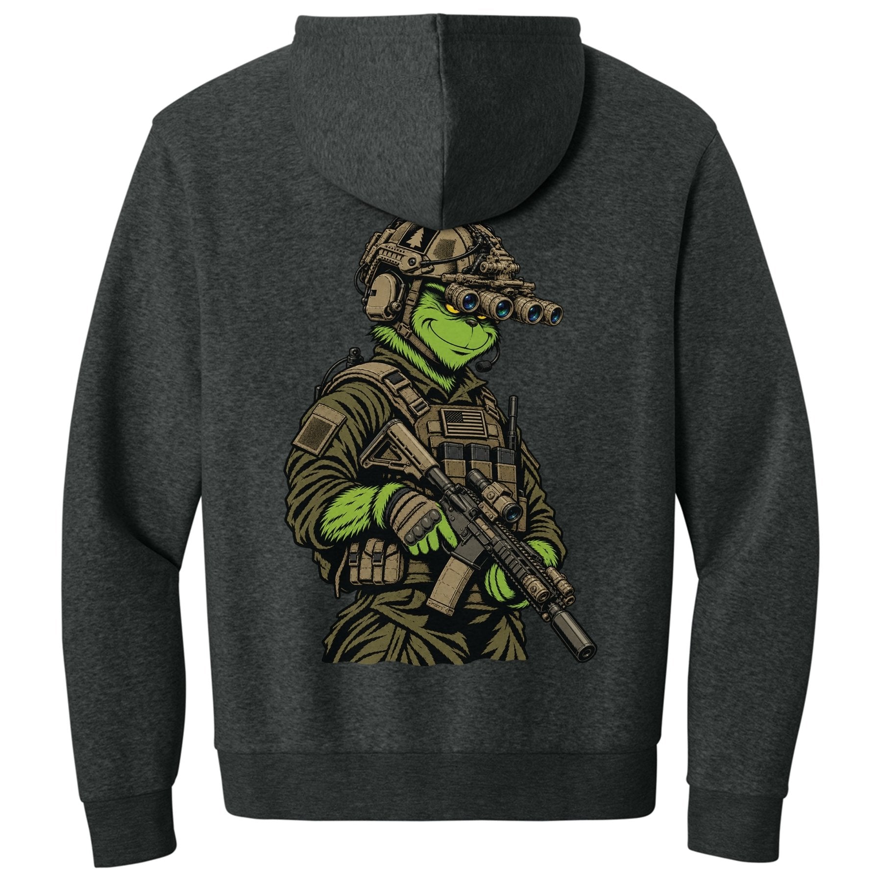 Tactical Grinch Hoodie - Small - Hoodie