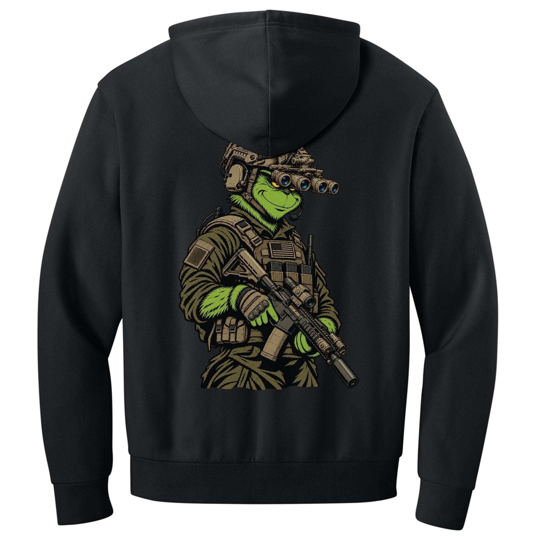 Tactical Grinch Hoodie - Small - Hoodie