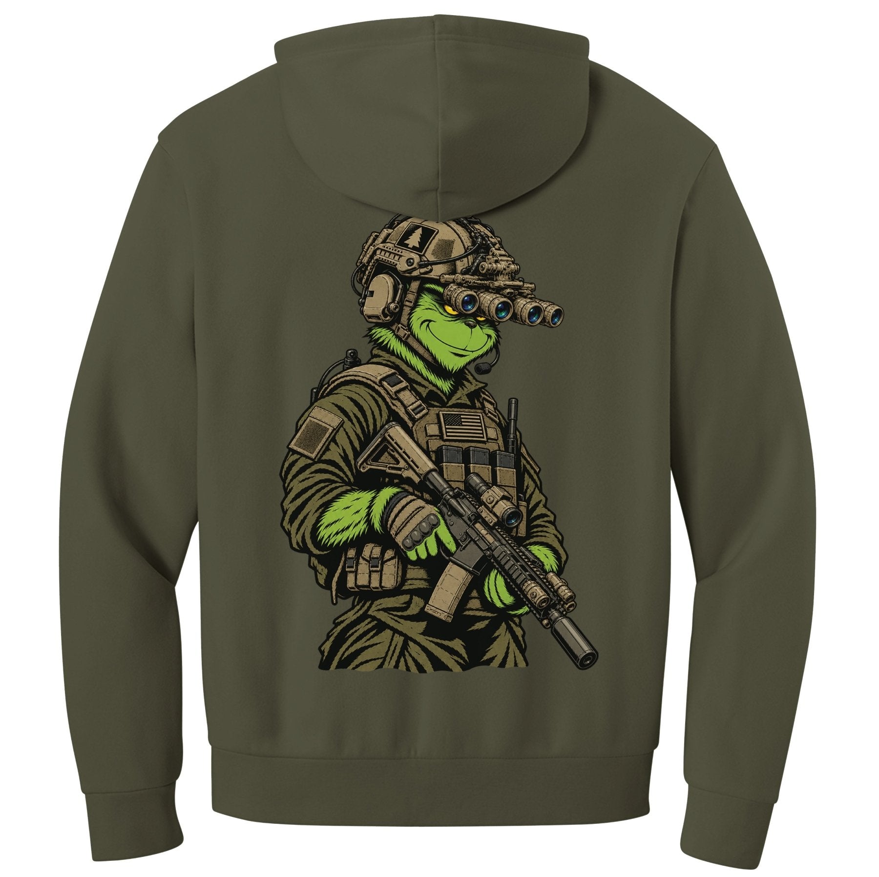 Tactical Grinch Hoodie - Small - Hoodie