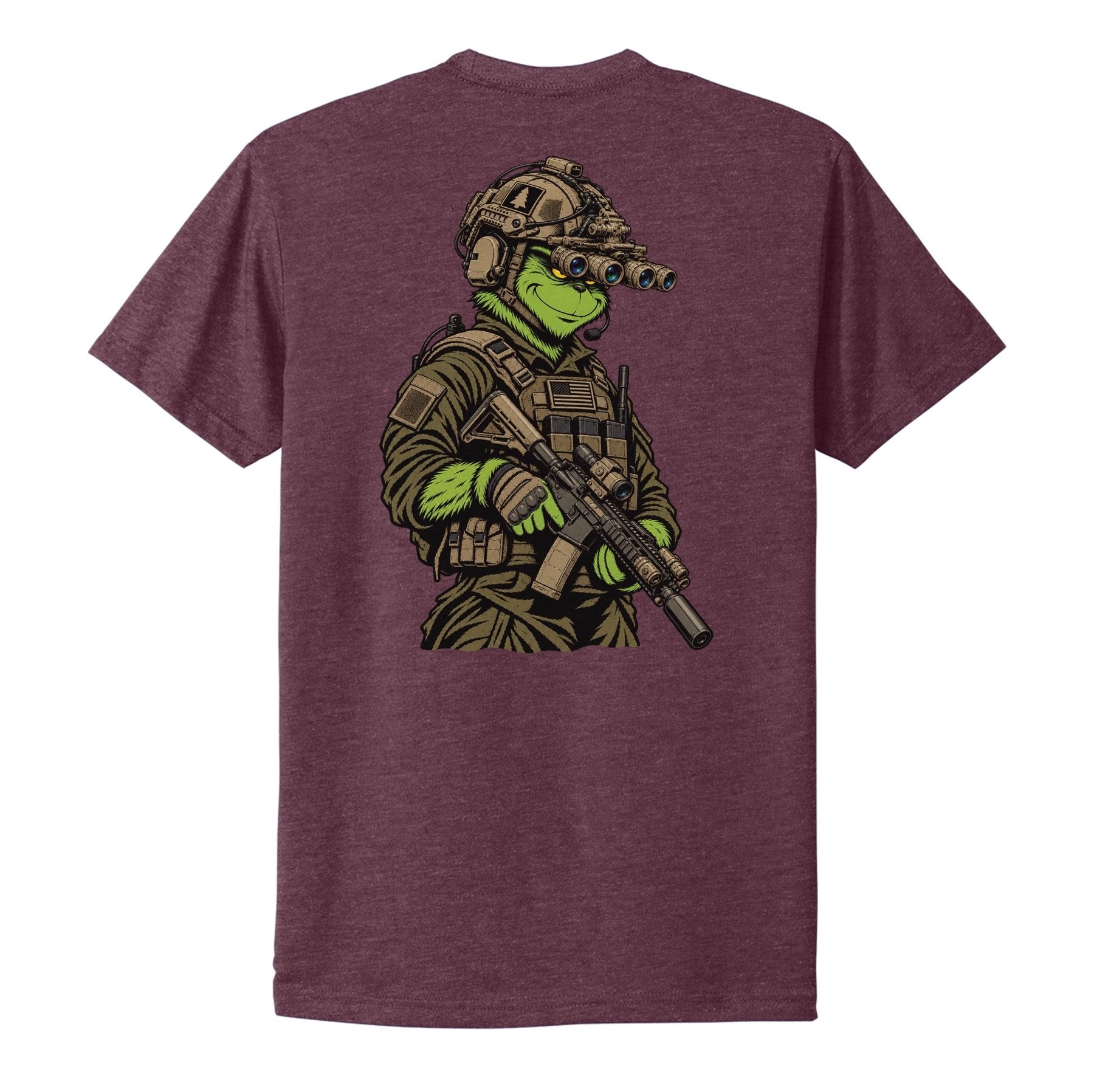 Tactical Grinch Tee - Small - Shirt