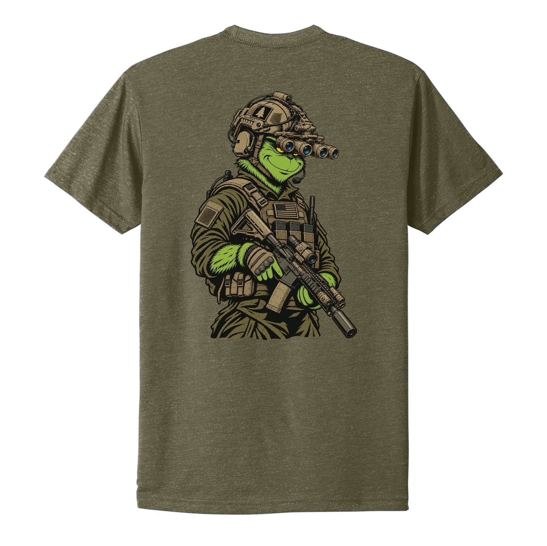 Tactical Grinch Tee - Small - Shirt
