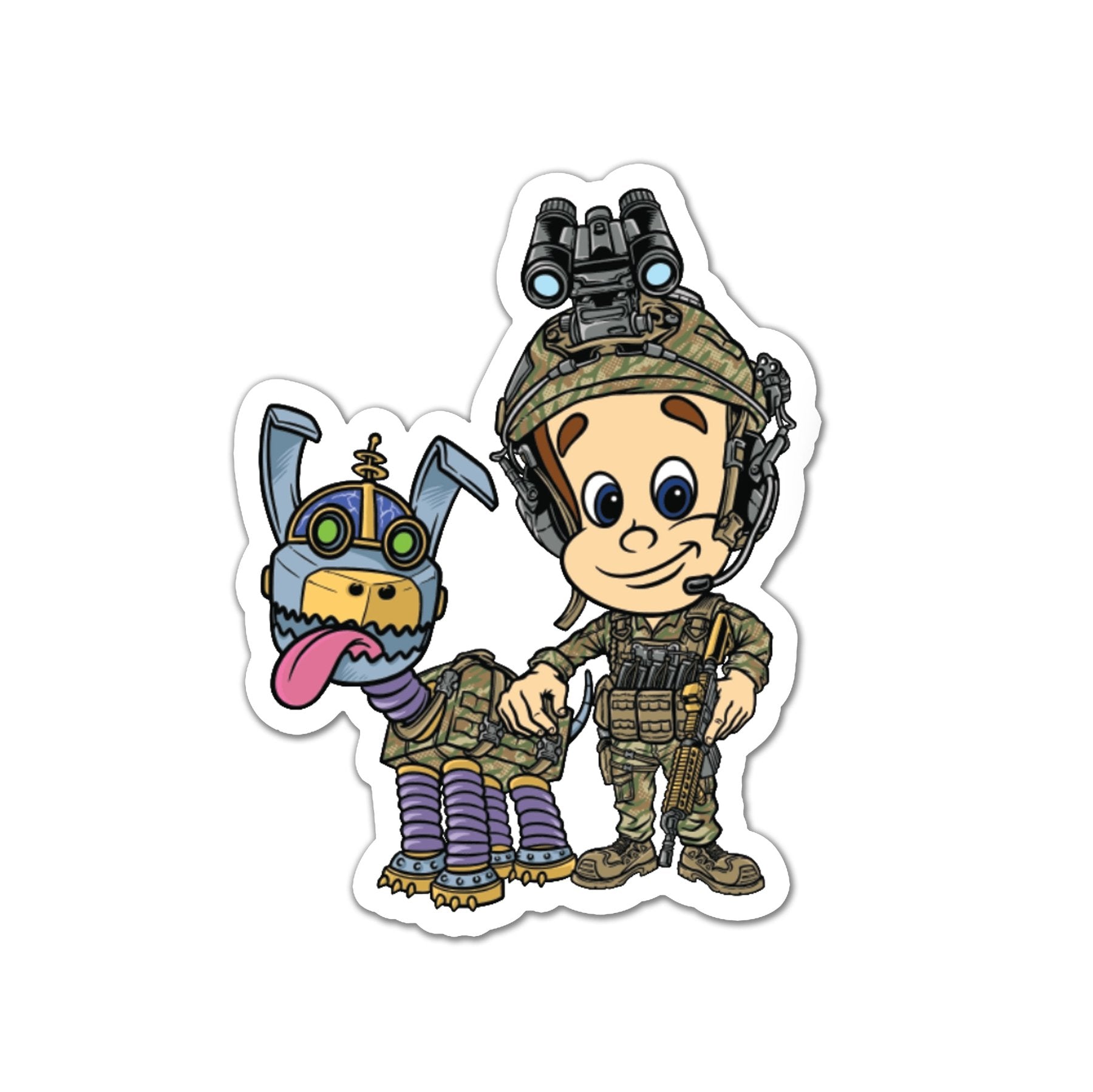 Tactical Jimmy Sticker - 4" - Sticker