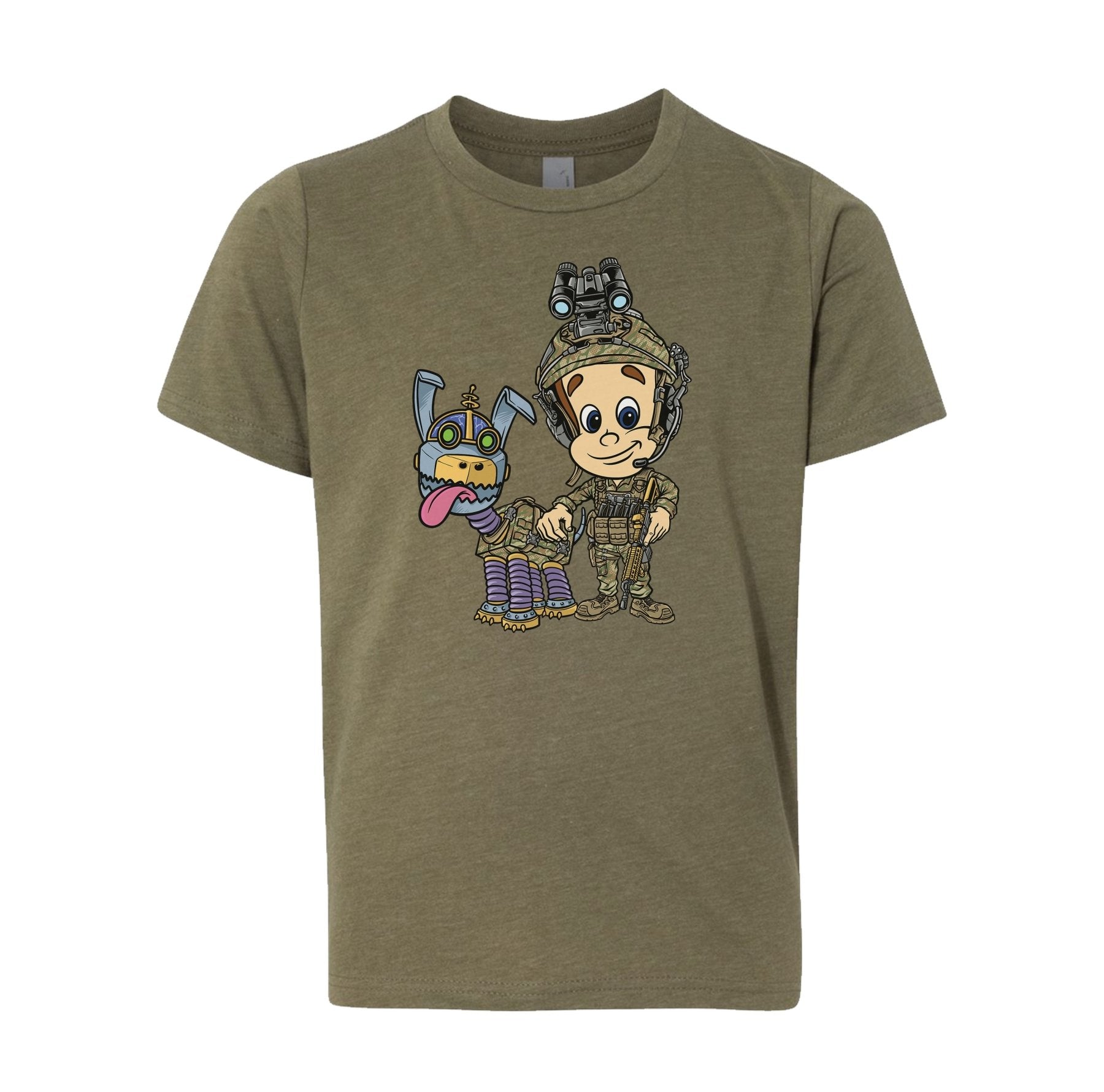 Tactical Jimmy Toddler Tee - 2T - Youth Shirt