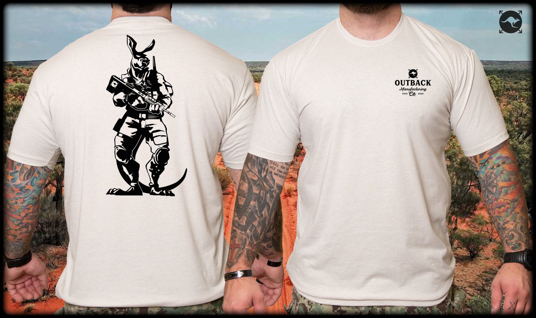 Tactical Kangaroo Shirt - Small - T-Shirt