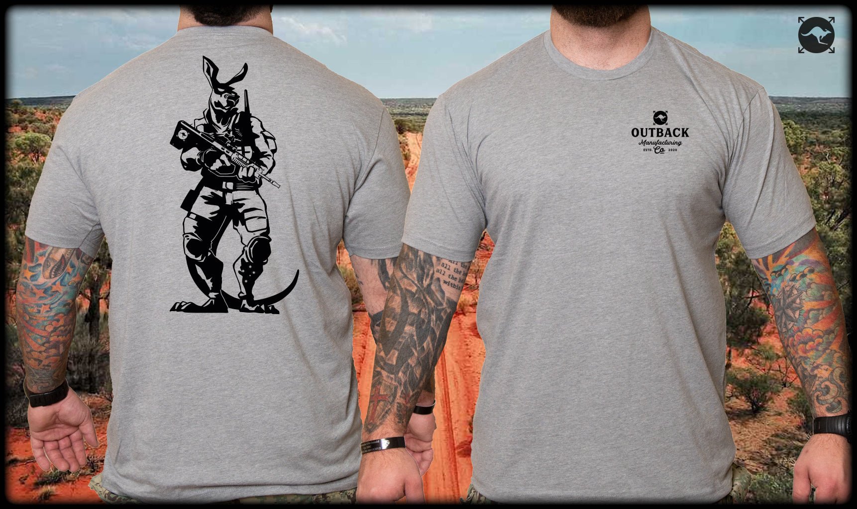 Tactical Kangaroo Shirt - Small - T-Shirt