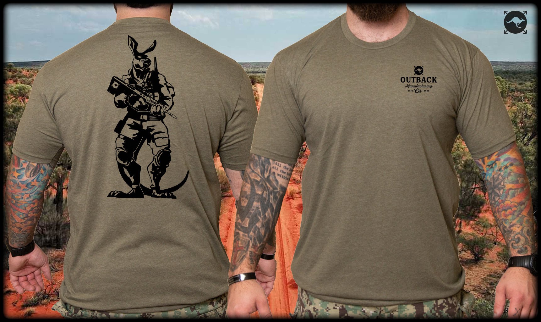 Tactical Kangaroo Shirt - Small - T-Shirt