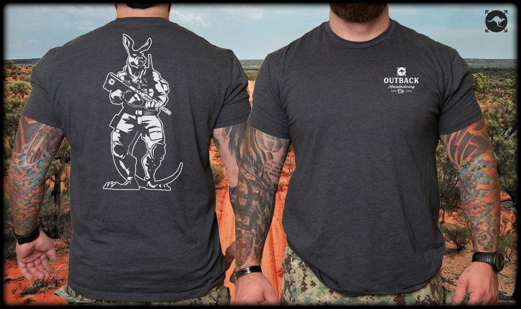 Tactical Kangaroo Shirt - Small - T-Shirt