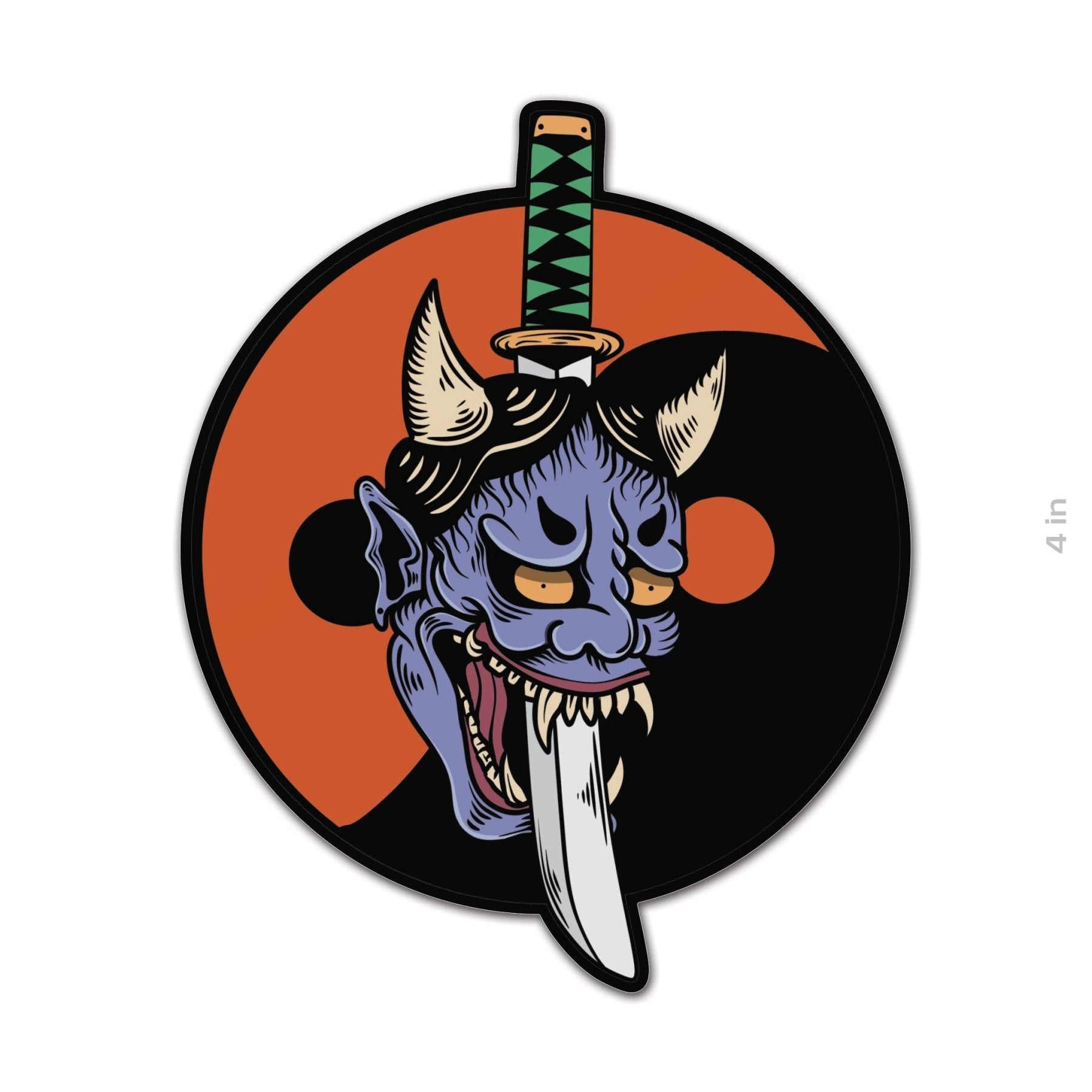 Tanto Rajin Sticker - 4" - Sticker