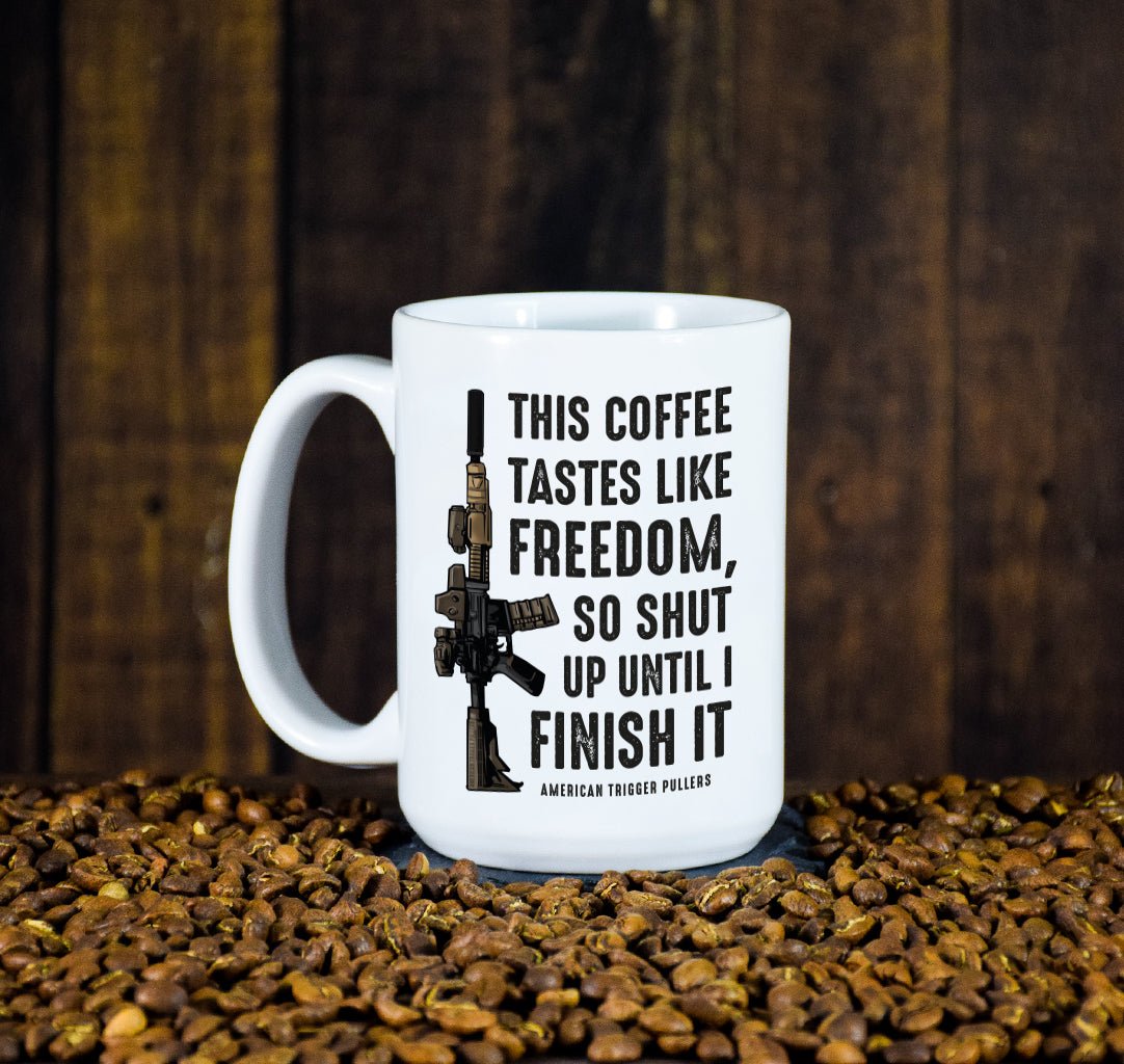 Tastes Like Freedom - 15oz Ceramic - Mug