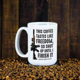 Tastes Like Freedom - 15oz Ceramic - Mug