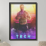 Tech_Nasty Canvas - 18" x 24" - Print