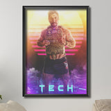 Tech_Nasty Canvas - 18" x 24" - Print