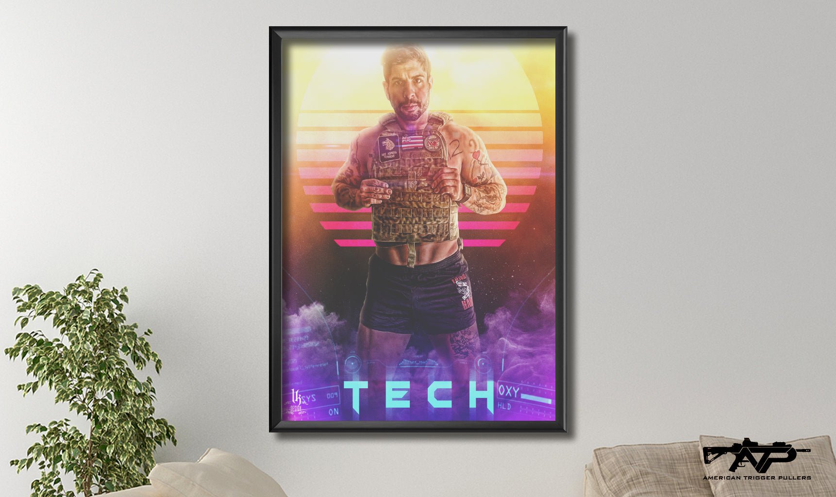 Tech_Nasty Canvas - 18" x 24" - Print