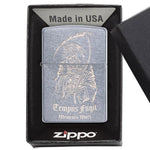 Tempus Fugit Lighter - Chrome - No Discount