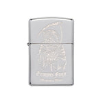 Tempus Fugit Lighter - Chrome - No Discount