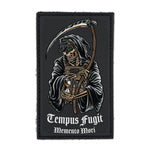 Tempus Fugit PVC Patch - 4" x 2" - Patch