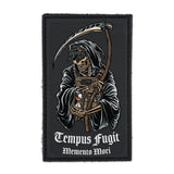 Tempus Fugit PVC Patch - 4" x 2" - Patch