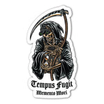 Tempus Fugit Sticker - 4" - Sticker