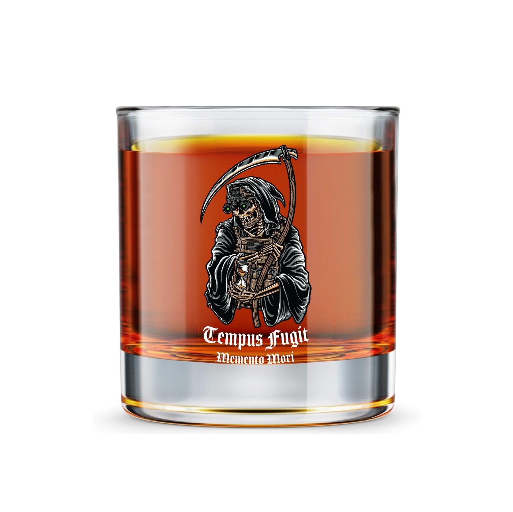 Tempus Fugit Whiskey Glass Set - 16oz - Glassware