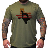 Texas Coyote Sunset Shirt - Small - Shirt