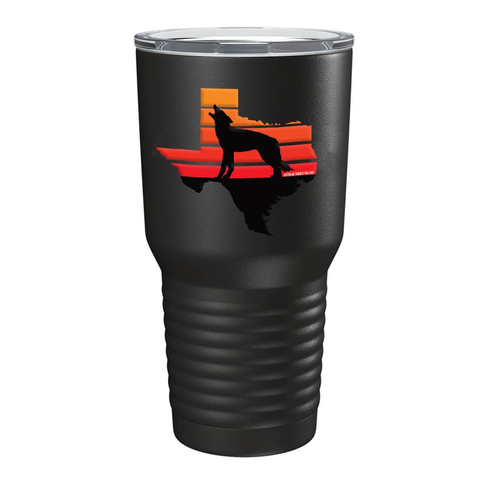 Texas Coyote Sunset Tumbler - 30oz - Tumbler